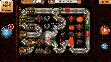 Train Track Maze Game - Train Game - Android Gameplay #1441