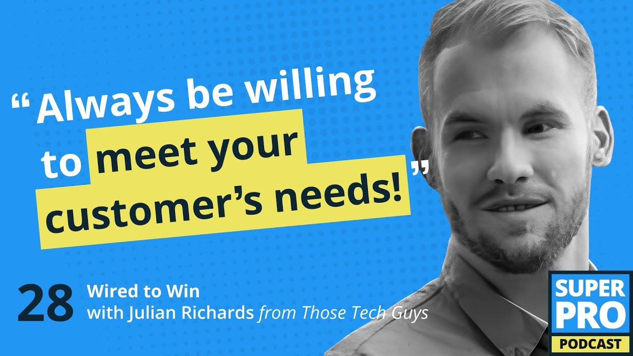 Superpro Podcast #28: Wired to Win - Julian Richards
