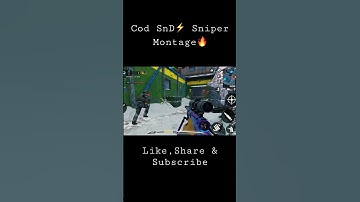 Cod Sniper⚡️Montage🔥#shorts #viralshorts #cod #codm #ytshorts #gaming #codmobile #iferg #callofduty