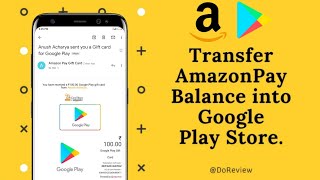How to transfer amazon pay balance google play store | buy code
[amazonpay]hello friends, we have discussed in this video that
transfer...