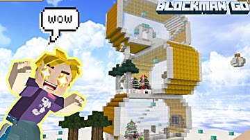 Blockman Go: How To Build A EPIC Modern Mansion In Skyblock!