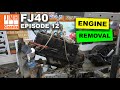 FJ40 Restoration (Episode 12) - Engine Removal