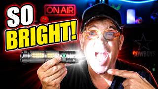 Look at How BRIGHT This Rechargeable Flashlight Is! screenshot 3