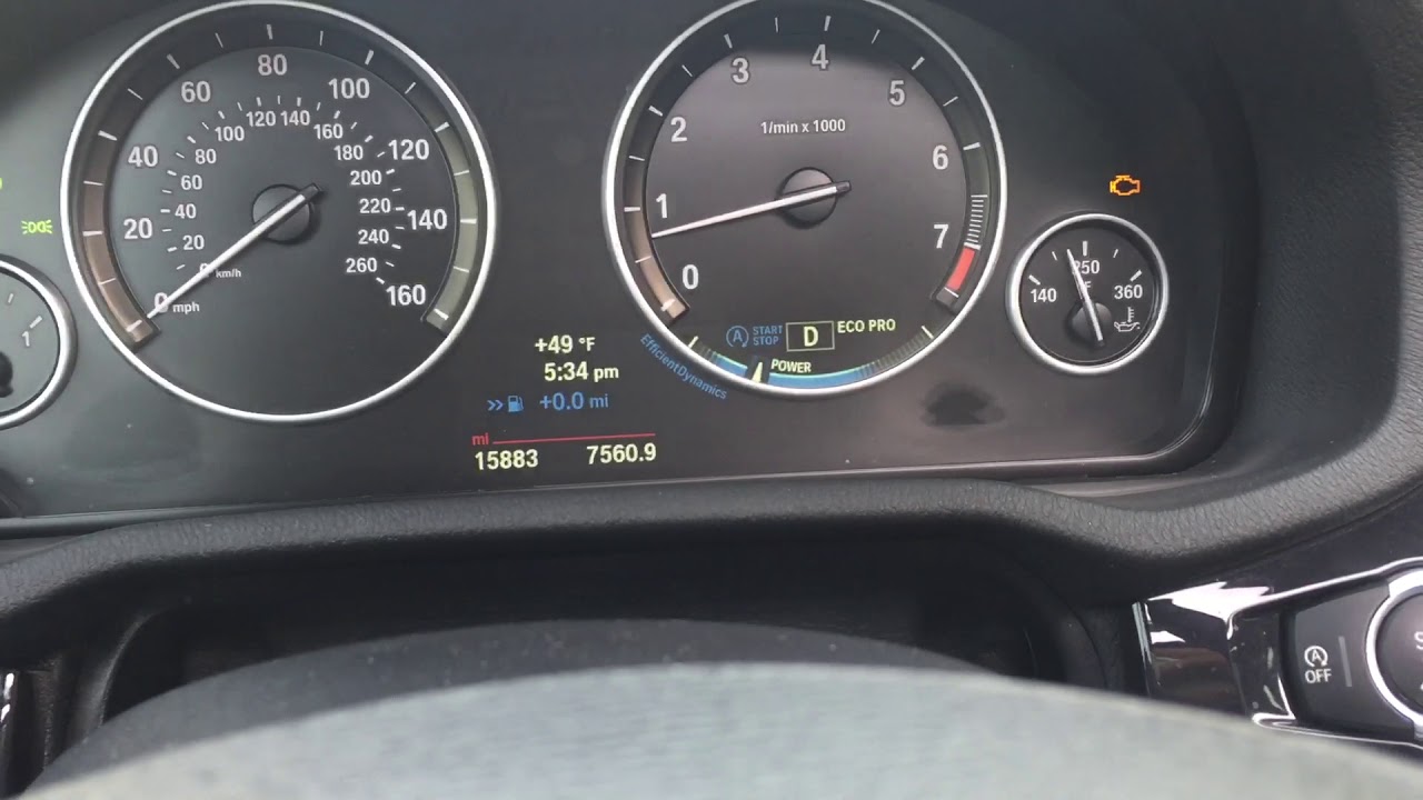 My 2014 X3 and the check engine light that killed it - YouTube