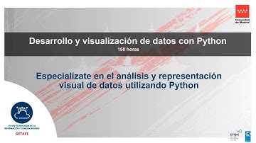 PROGRAMACION Desarrollo y visualización de datos con Python
