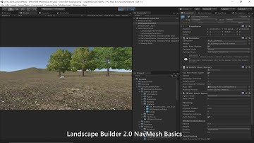 Landscape Builder NavMesh Basics Tutorial