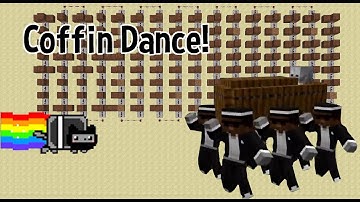 How to Make Astronomia Coffin Dance In Minecraft! (Noteblock Tutorial)
