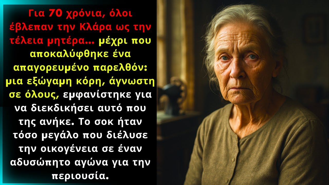 Η μοδίστρα έκρυβε ένα μυστικό για 70 χρόνια: η νόθη κόρη εμφανίστηκε και διέλυσε την οικογένεια