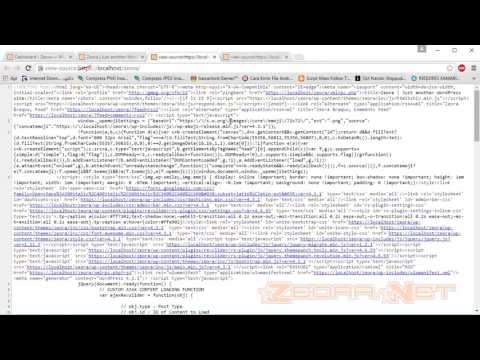 Minify atau Compress Wordpress Script