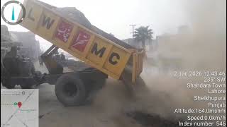 Wandala Animal Dung Waste Point Restored By Soil Capping Scrapped Soil Is Used At This Point