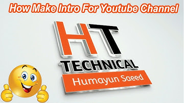 How To make Intro Like Technical Guruji | Full Urdu Tutorial | Make Intro in 5 Min. In Easily
