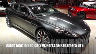 Aston Martin Rapide S 2015 vs Porsche Panamera GTS 2015