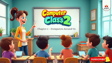 Chapter 2 – Computers Around Us | Computer Class 2 | Smart Lecture | Maple Books