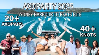 The Fastest Boat Convoy In Australia 20 Axopars, 40 Knots Axoparty 2025