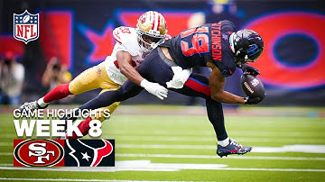 San Francisco 49ers vs Houston Texans Game Highlights | 2025 NFL Season Week 8