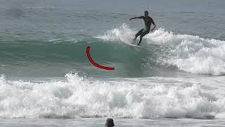 Why ELITE surfers stall before they turn