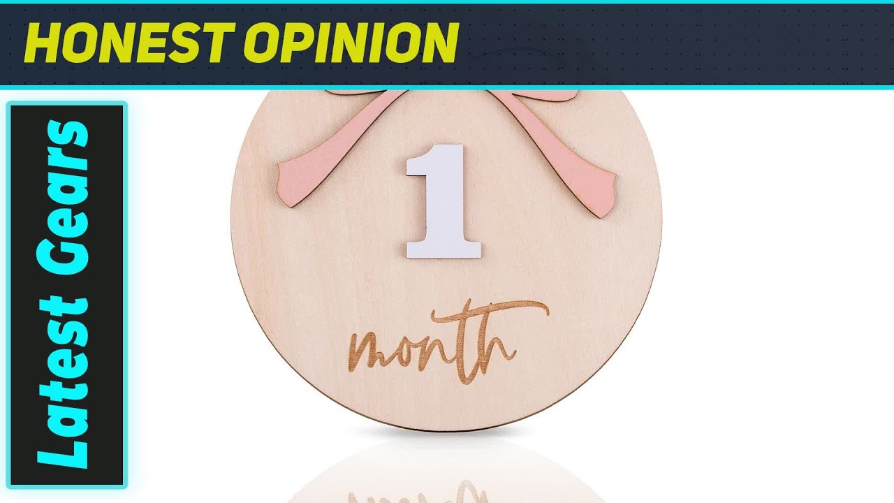 Best Baby Milestone Discs? Daisy 3D Wooden Set