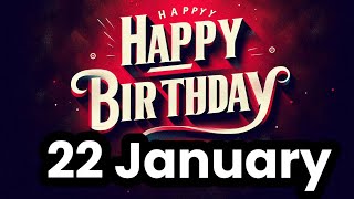 تهنئة بعيد ميلاد ٢٢ يناير 🎉💖 | حالة واتساب عيد ميلاد سعيد #احتفالات_عيد_الميلاد #حالة_عيد_الميلاد screenshot 5