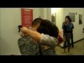 Homecoming soldier surprises wife