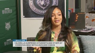 GloRilla surprises Cordova High School students with $25K donation