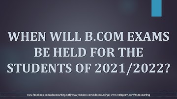 B.Com ke Exams Kab Honge? When B.Com Exams will be Held? What is Difference Between ADC & B.Com?