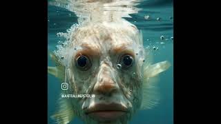 eye contact with fish