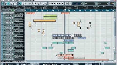 Nuendo Audio MIDI Events Tutorial Part 21