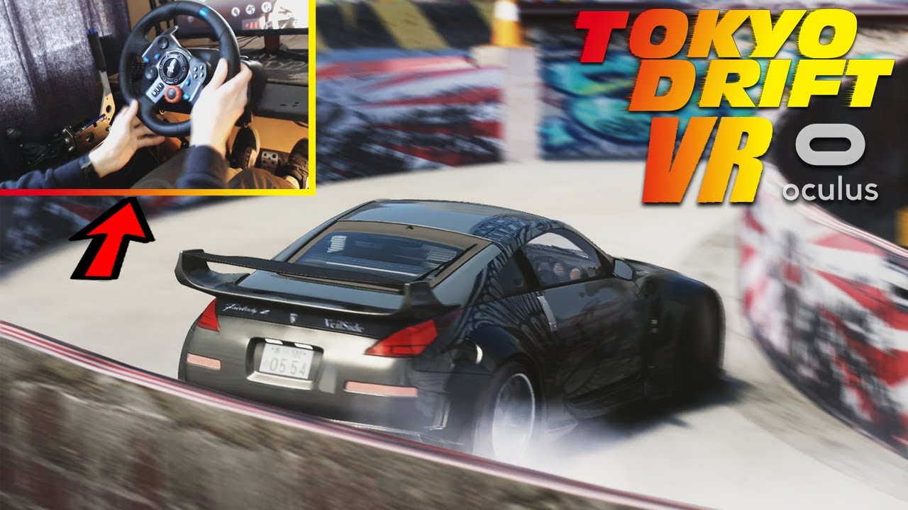Drifting The Tokyo Drift Parking Lot In VIRTUAL REALITY Assetto Corsa 