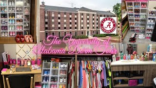 UNIVERSITY OF ALABAMA DORM TOUR ❤️🐘🏈  SOPHOMORE SZN “PATY HALL”