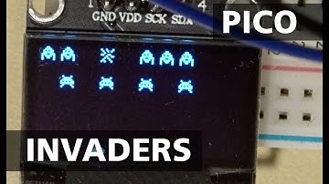 Raspberry Pi Pico invaders