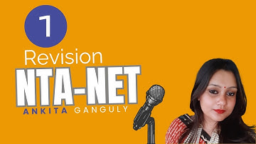 UGC NET Revision | Session 1