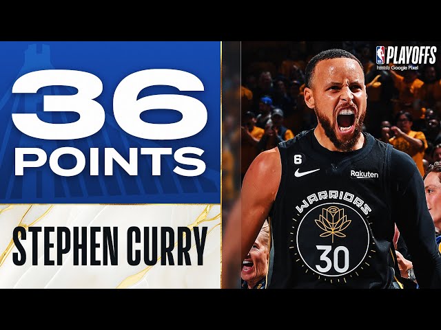 Stephen Curry Signed Golden State Warriors 36