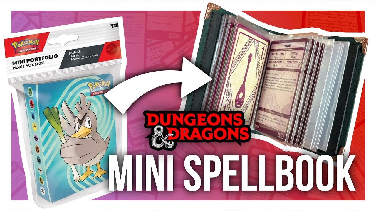 Папка-переплет для книг заклинаний своими руками — идеальный способ отслеживать свои заклинания!