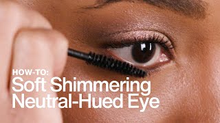 HOW TO: Soft Shimmering, Neutral-Hued Eyes | MAC Cosmetics screenshot 1