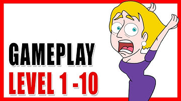 SAVE THE GIRL - Gameplay | levels 1 - 10 (Android, IOS) 🔪👱‍♀️💣