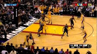 Celebrity LeBron playing perfect off-ball defense on Kobe Profile