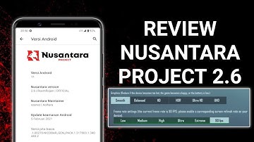 REVIEW NUSANTARA PROJECT 2.6 OFFICIAL ANDROID 11 REDMI NOTE 8 GINKGO CUSTOM ROM GAMING
