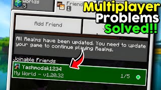 How To Fix Friend Not Showing Problem In Minecraft Pe \\ Minecraft Multiplayer \\ Mcpe Gamer