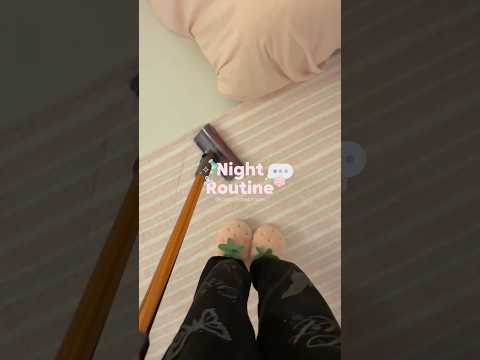 Night routine⭑ ⊹₊ ⋆.ᐟ