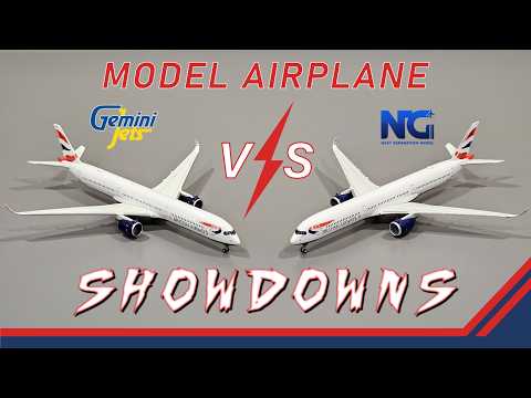 Model Airplane Showdowns! Gemini Jets VS NG Model: British Airways