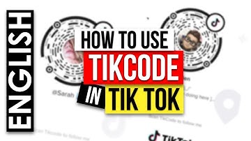 How to Use TikCode in Tik Tok App [QR Code]