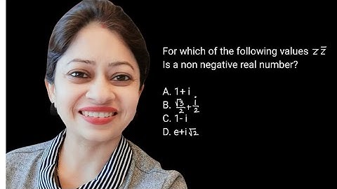 Csir net complex analysis question || question on complex conjugate