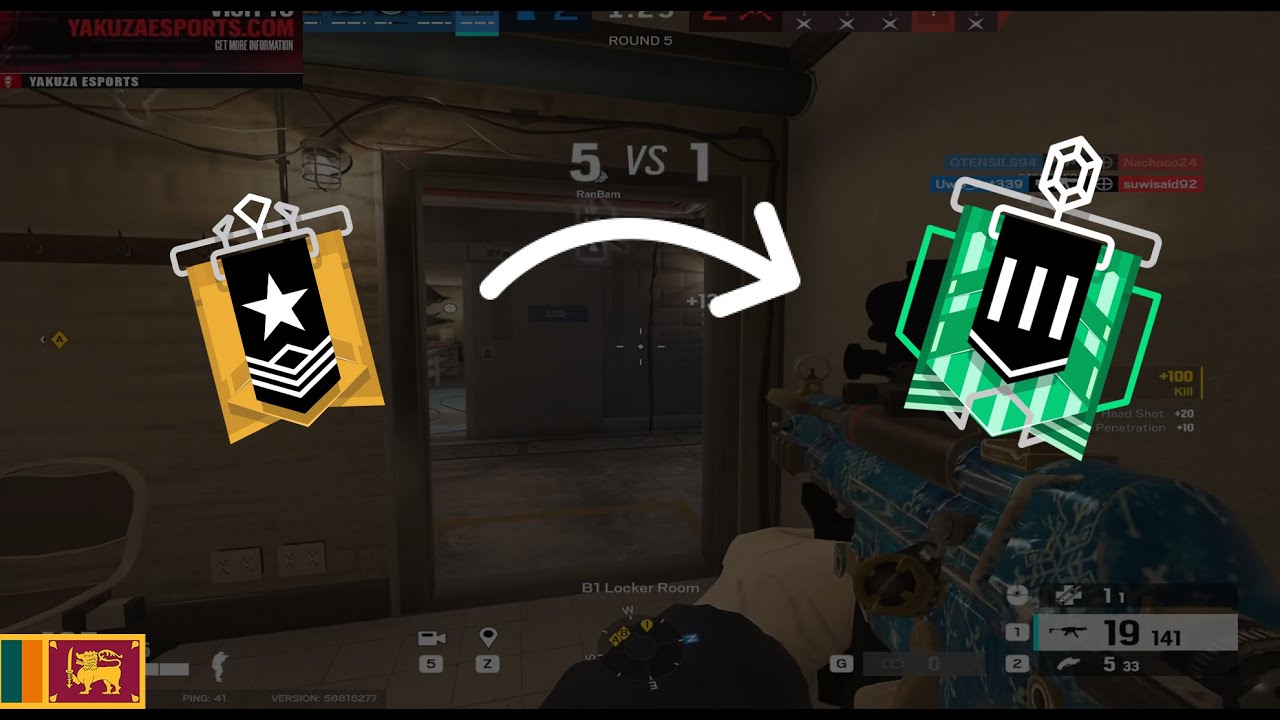 R6 Siege Rank Push | Sri Lankan stream 🇱🇰 - YouTube