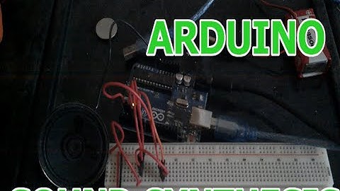 Arduino multi-voice, PWM Waveform Sound Synthesizer (Turn volume up high)
