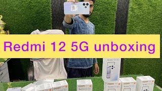 Redmi 12 5G unboxing #theasgarmobile