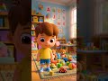 Clean Up Room Song 🧸 | Learn Good Habits for Kids 📦 Tidy Up Toys | Bunny Been #shorts