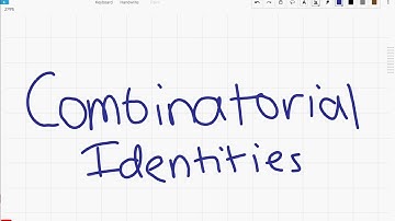 Combinatorial Indentities - Something Every Mathematician Should Know