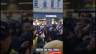Newcastle United vs Borussia Dortmund Fans Clash in Newcastle centre - FULL VIDEO ON OUR CHANNEL