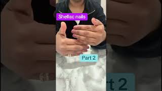 Shellac nails #beauty #beautytips #nailart #nails #nailtutorial #beautysalon #followandsubscribe