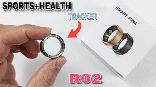 SMART RING R02  HEALTH AND SPORTS TRACKER (unboxing)